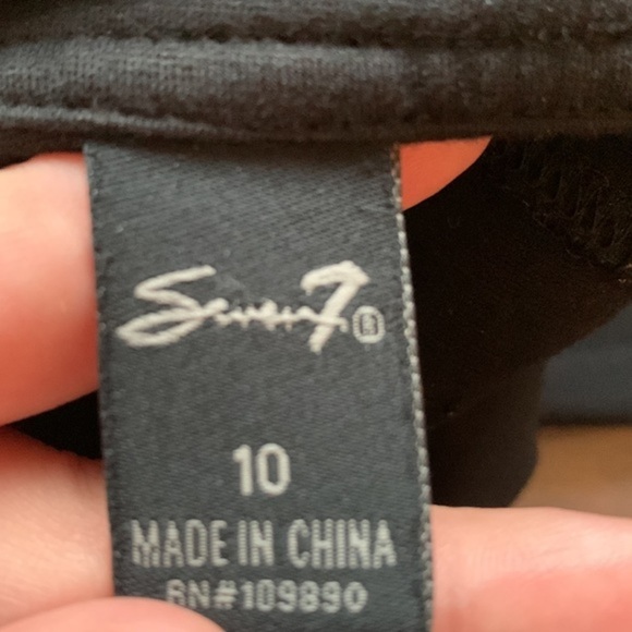 Seven7 Black Yoga Style Pants - Picture 10 of 11